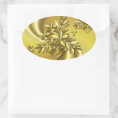 Pure Gold Ovale Sticker (Tas)