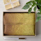 PURE GOLD PAPER Patroon + jouw tekst / foto Tissuepapier (Geschenk)