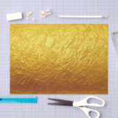 PURE GOLD PAPER Patroon + jouw tekst / foto Tissuepapier (Craft)
