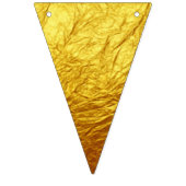PURE GOLD PAPER Patroon + jouw tekst / foto Vlaggetjes (Tweede vlag)