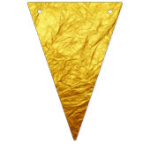 PURE GOLD PAPER Patroon + jouw tekst / foto Vlaggetjes (Eerste vlag)
