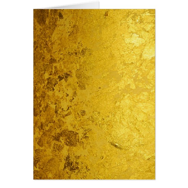 PURE GOLD-patroon / goudblad (Voorkant)