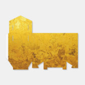 PURE GOLD-patroon / goudblad Bedankdoosjes (Uitgevouwen)