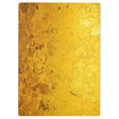 PURE GOLD-patroon / goudblad Klembord (Achterkant)
