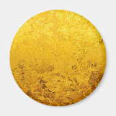 PURE GOLD-patroon / goudblad Magneet (Voorkant)
