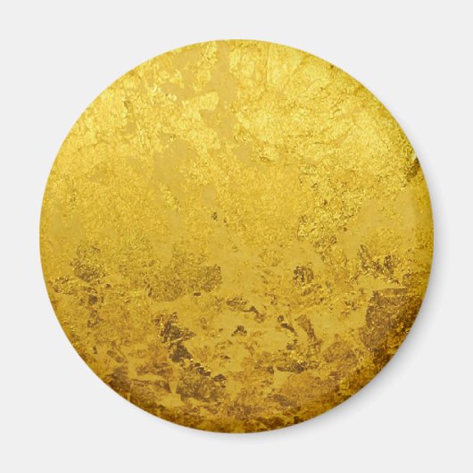 PURE GOLD-patroon / goudblad Magneet (Voorkant)