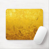 PURE GOLD-patroon / goudblad Muismat (Met muis)