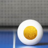 PURE GOLD-patroon / goudblad Pingpongbal (Net)