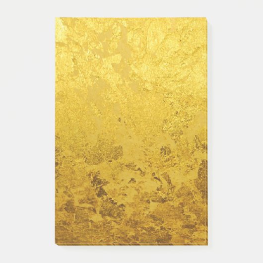 PURE GOLD-patroon / goudblad Post-it® Notes (Voorkant)