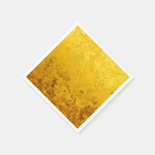 PURE GOLD-patroon / goudblad Servet
