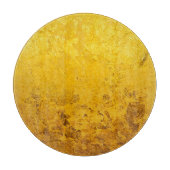 PURE GOLD-patroon / goudblad Snijplank (Voorkant)