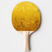 PURE GOLD-patroon / goudblad Tafeltennisbatje (Voorkant)