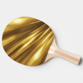 PURE GOLD-patroon / goudgaas Tafeltennisbatje (Zijkant)