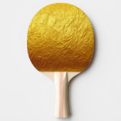 PURE GOLD-patroon / goudpapier Tafeltennisbatje (Voorkant)