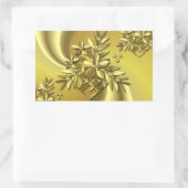 Pure Gold Rechthoekige Sticker (Tas)