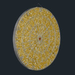 PURE GOLD Splatter Patroon jouw tekst Dartbord<br><div class="desc">"Ontwerp van luxepatroon door EDDA Fröhlich / EDDArt | basisch: gouden spaar, foliën, papier, sparkles, enz. voor welvaartsliefhebbers uw afbeelding, tekst, monogram | voor andere design en producten kunt u contact met mij opnemen : contact@eddart.de "</div>