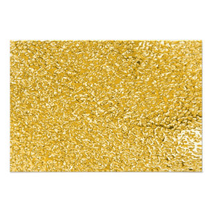 PURE GOLD Splatter Patroon + jouw tekst / foto Afdruk