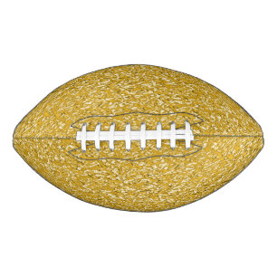 PURE GOLD Splatter Patroon + jouw tekst / foto American Football