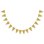 PURE GOLD Splatter Patroon + jouw tekst / foto Vlaggetjes (Alle)