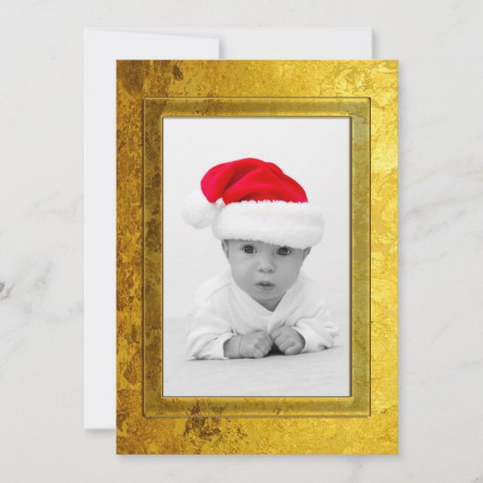 Pure Golden Photo Lijst I + uw foto en tekst (Voorkant)