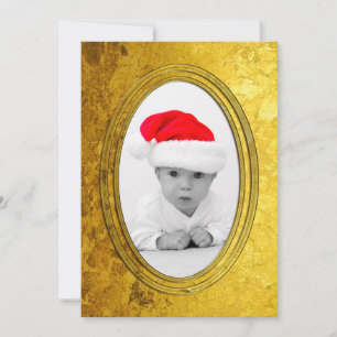 Pure Golden Photo Lijst II + uw foto en tekst