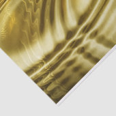 PURE GOLDEN WAVES soft Pattern + jouw tekst/foto Tissuepapier (Detail)