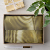 PURE GOLDEN WAVES soft Pattern + jouw tekst/foto Tissuepapier (Geschenk)