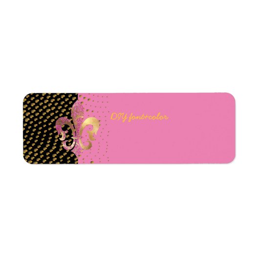 Pure Goud Fleur de Lis Etiket (Voorkant)