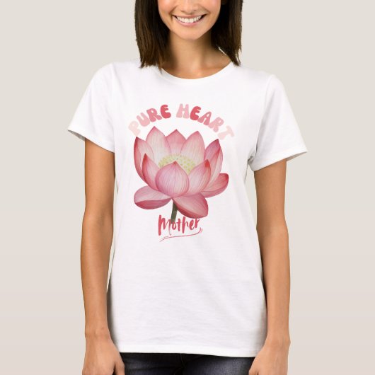 Pure Heart Moederdag T-shirt (Voorkant)