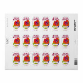 Pure Honey Jar 2 lbs./907g Etiket (Full Sheet)