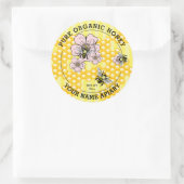 Pure Honey Jar Labels | Honingbij (Tas)