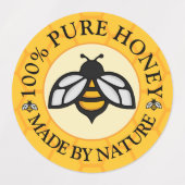 Pure Honey Labels (Design 2)