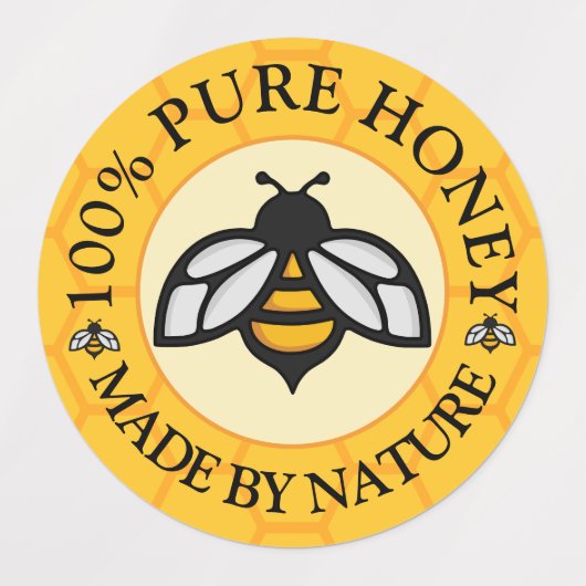 Pure Honey Labels (Design 2)