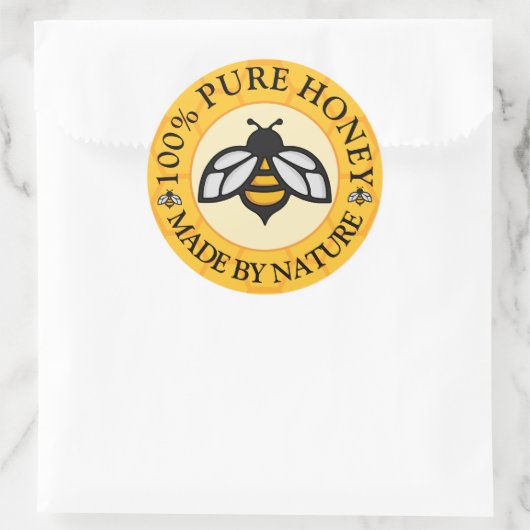 Pure Honey Ronde Sticker (Tas)