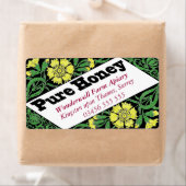 Pure Honey Yellow Flowers Etiket (Insitu)
