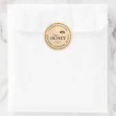 Pure Honey Yellow Label Realistic Bee Honeycomb (Tas)