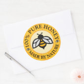Pure Honing Ronde Sticker (Envelop)