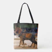 Pure Horsepower - Horse Pulling Event Tote Bag (Achterkant)