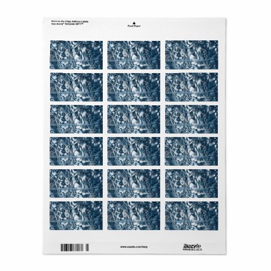 Pure Ice Etiket (Full Sheet)