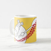 Pure Impossimals® - Geel van geel Koffiemok (Voorkant links)