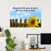 Pure in het hart poster (Thuiskantoor)