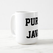 Pure Java Coffee-Mok Koffiemok (Voorkant links)