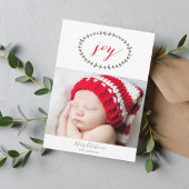 Pure Joy Holiday-fotokaart Feestdagenkaart