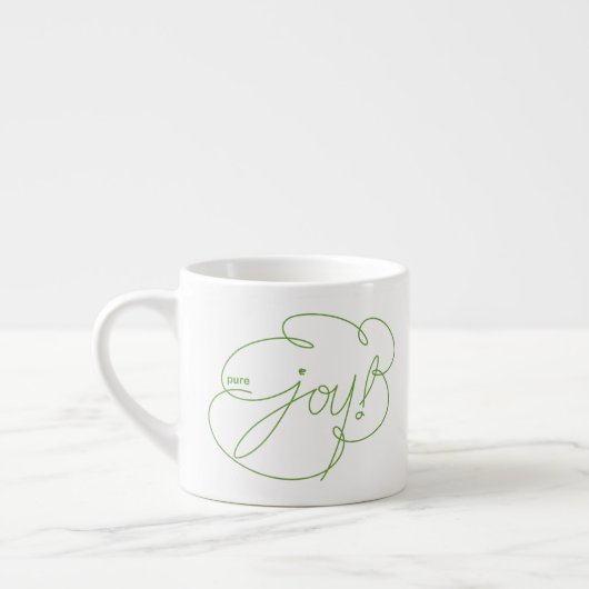 pure JOY - oude cloud - kersteditie groen - Espresso Kop (Links)