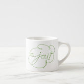pure JOY - oude cloud - kersteditie groen - Espresso Kop (Rechts)