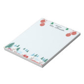 Pure Kerstseizoen Onderwijzers Notitieblok (Linkerzijde)