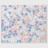 Pure liefde als een bloem cadeaupapier (Vlak)