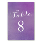 Pure Liefde Tafelnummer Kaarten / Violet (Voorkant)