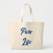 Pure Life Jumbo Canvas tas (Voorkant)