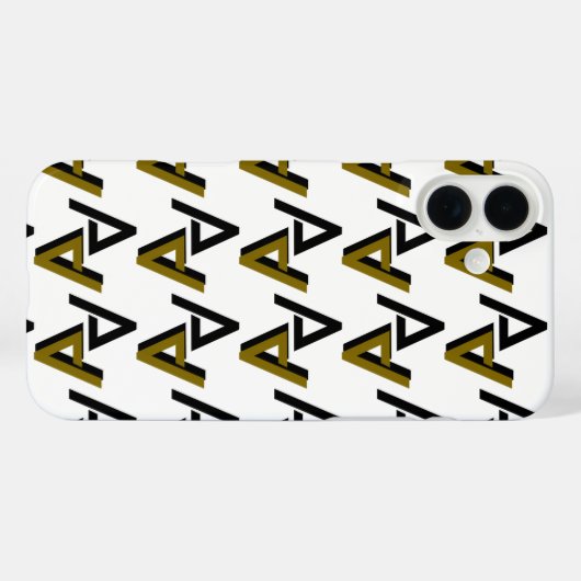 pure lijnen Case-Mate iPhone case (Achterkant (horizontaal))